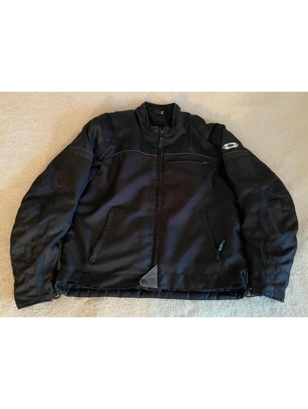 Castle X Streetwear Textile Escape Jacket Men's XL Removable Lining Motorcycle